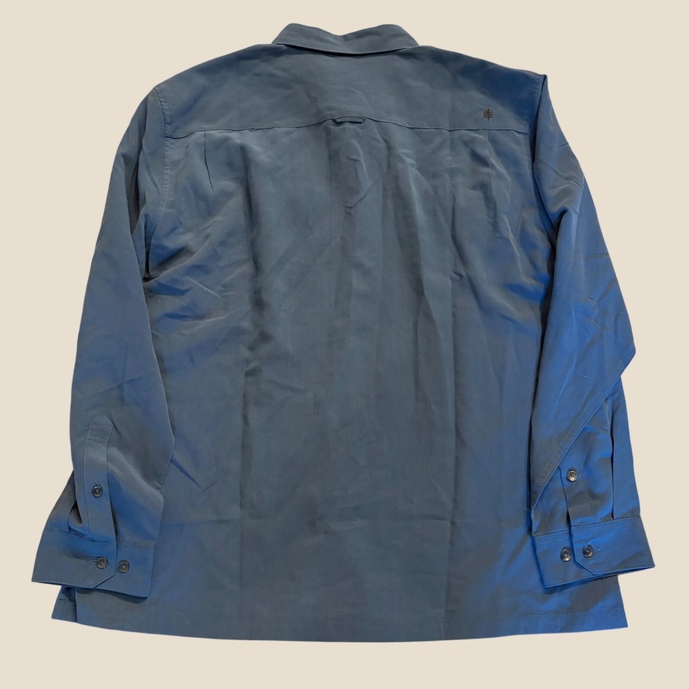 Royal Robbins Sonoran Desert LS Shirt Mens XL Blue Tencel Blend Y422042 NWT - Picture 4 of 13